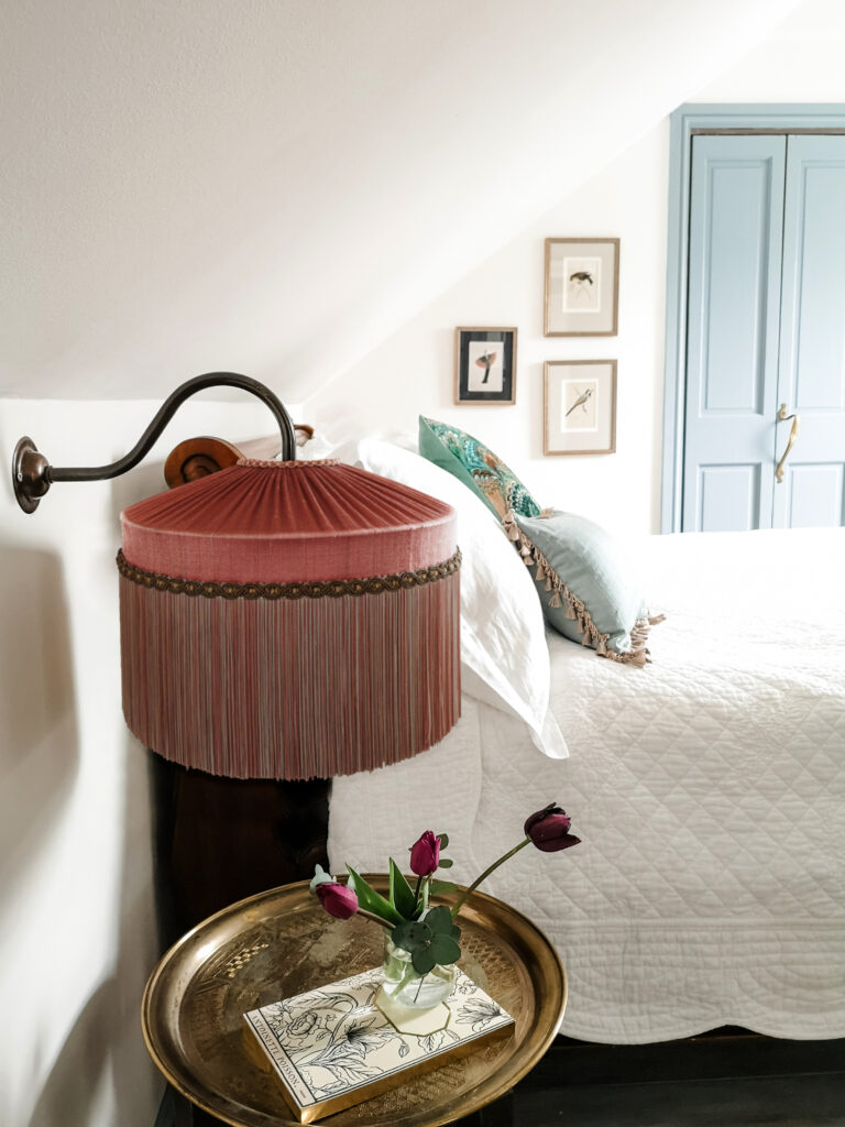 Featured image for “Silk Tiffany Wall Light - Salmon Pink”