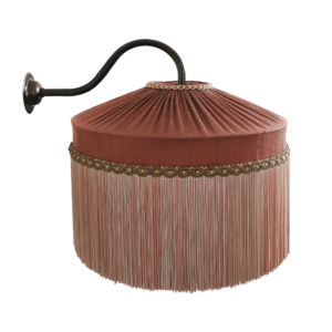 Silk Tiffany Wall Light – Seville Terracotta