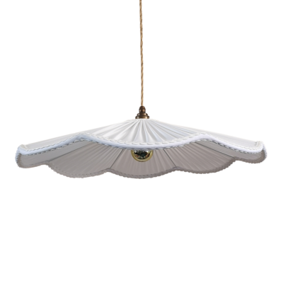 Ivory Scallop Shell Lampshade