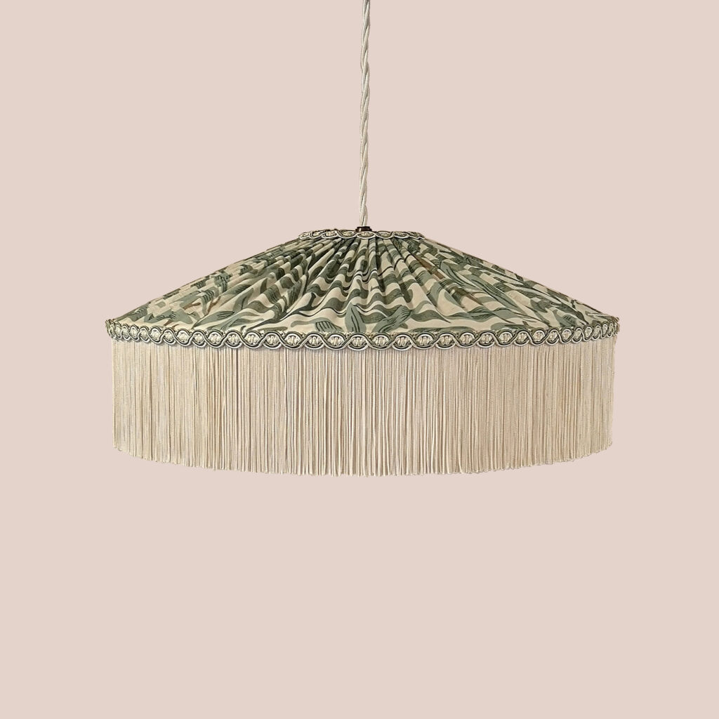 William Morris Tiffany Shortie Lampshade – Willow Boughs