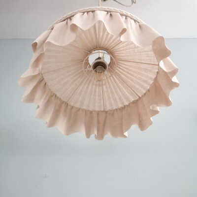 Almond Linen Ruffle